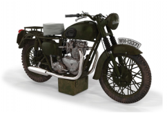 Corgi 1/12 Triumph TR6 Trophy (Weathered) - The Great Escape image