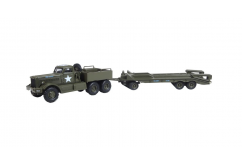 Oxford 1/76 Diamond T Tank Transporter & Trailer image