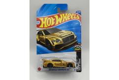 Hot Wheels 2018 Bentley Continental GT3 Gold image