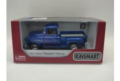 KiNSMART 1/32 Chevy Stepside Pick-up 1955 Blue image