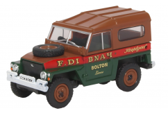 Oxford 1/76 Land Rover 1/2 Ton Light Weight - Fred Dibnah image