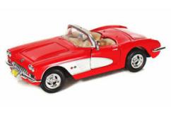 Motormax  1/24 1959 Chev Corvette Convertible Red/White  image