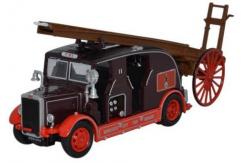Oxford  1/76 Leyland Cub FK7 Newcastle City Fire Brigade image
