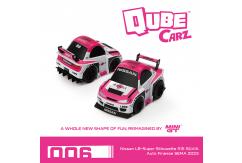 Mini GT Nissan LB-Super Silhouette S15 SILVIA Auto Finesse SEMA 2023 QubeCarz image