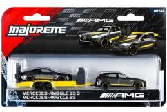 Majorette 1/64 Mercedes-AMG GLC 63S & CLE 53 Trailer Set image