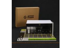 G-Fans 1/64 Lamborghini Dealership Showroom with LED Lights image