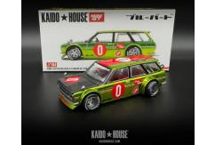 Mini GT 1/64 Datsun 510 Wagon OG Flo Yellow Kaido House image