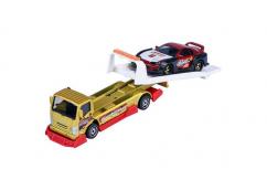 Majorette 1/64 Toyota Supra JZA80 with Isuzu NPR Transporter 'JDM Series' image