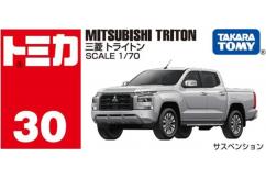 Tomica 1/70 Mitsubishi Triton Ute #30 image