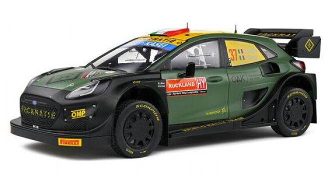 Solido 1/18 Ford Puma Rally1 Hybrid #7 Bertelli/Granai 'Rally of New Zealand'