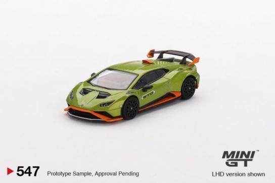 Mini GT 1/64 Lamborghini Huracan STO Verde Citrea image