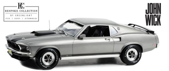 Greenlight 1/12 Ford Mustang BOSS 1969 Bespoke Collection 'John Wick' image