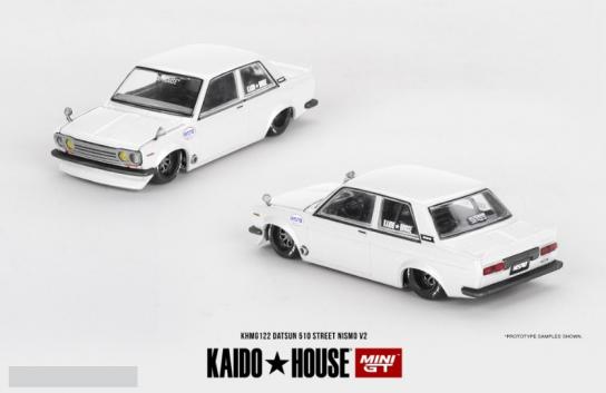 Mini GT 1/64 Datsun 510 Street Nismo V2 White image