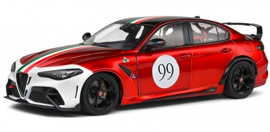 Solido 1/18 Alfa Romeo Giulia GTA M Tricolore Mugello Livery image