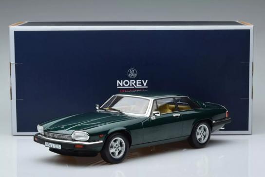 Norev 1/18 Jaguar XJ-S 5.3 H.E.Coupe 1982 Green Metallic image