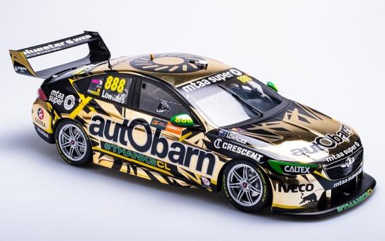 Biante 1/18 Holden ZB Commodore #888 Lowndes Last Drive Newcastle 2018 image
