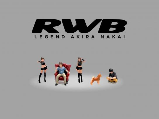 American Diorama 1/64 RWB Legends Set image