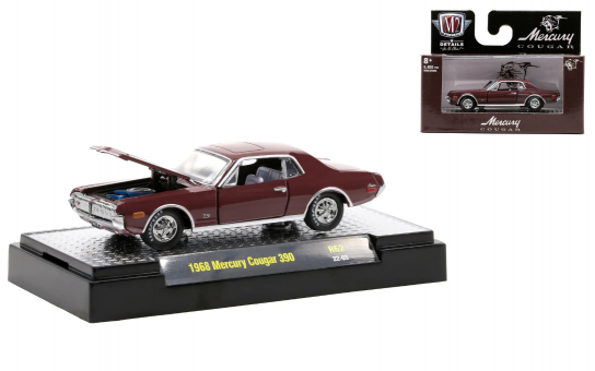 M2 Machines 1/64 1968 Mercury Cougar 390 image