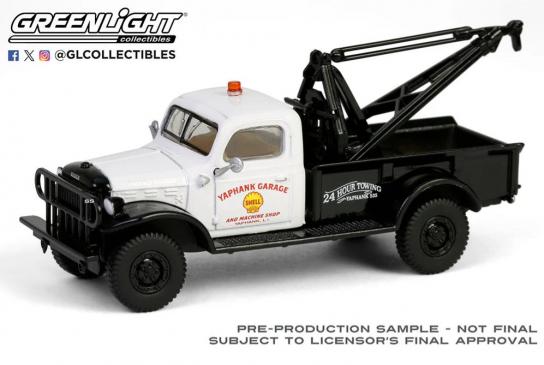 Greenlight 1/64 Dodge Power Wagon Wrecker 1945 image