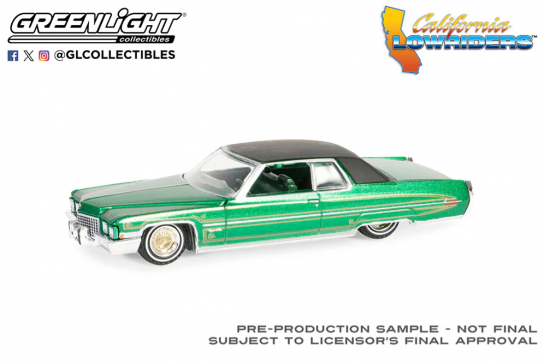 Greenlight 1/64 Cadillac Coupe DeVille 1971 image