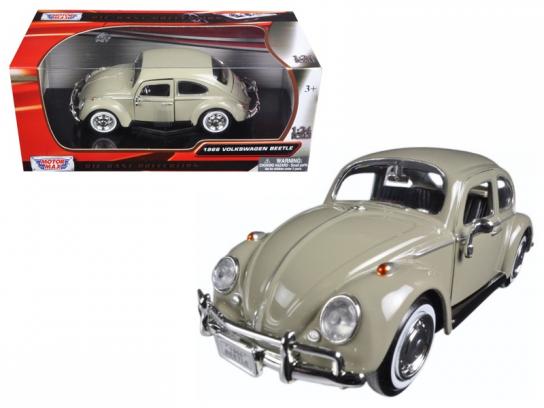 Motormax 1/24 Volkswagen Classic Beetle 1966 Cream image