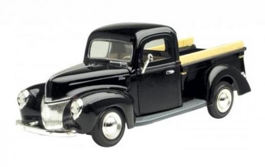 Motormax 1/24 Ford Pick Up 1940 - Black image