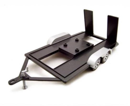 Motormax 1/18 Car Transporter Trailer image