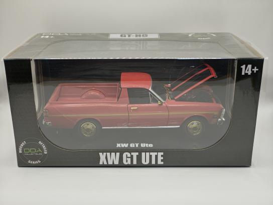 DDA 1/24 Ford XW GTHO 1970 Ute Red ~~~RARE GOLD CHASE CAR~~~ image