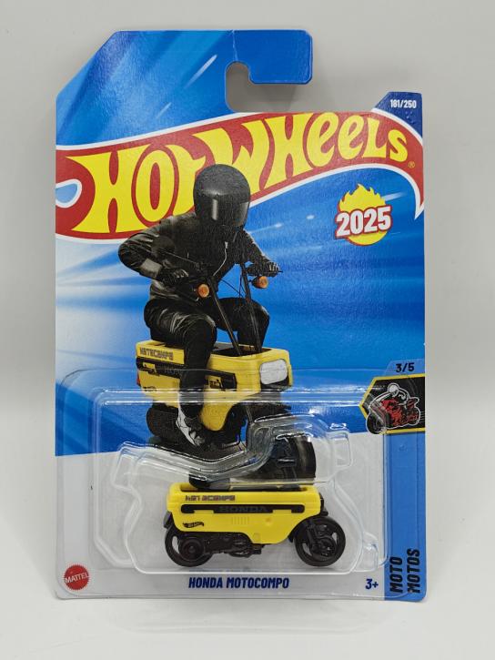 Hot Wheels Honda Motocompo Yellow image
