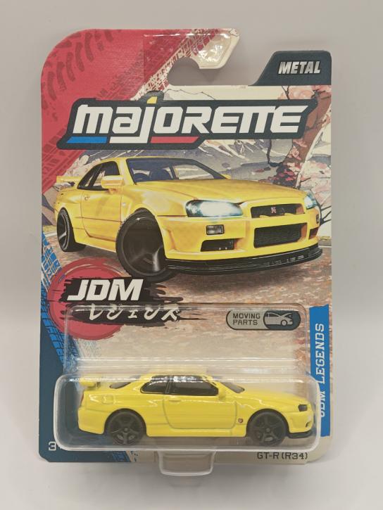Majorette 1/64 Nissan Skyline GT-R (R34) 'JDM Legends' image