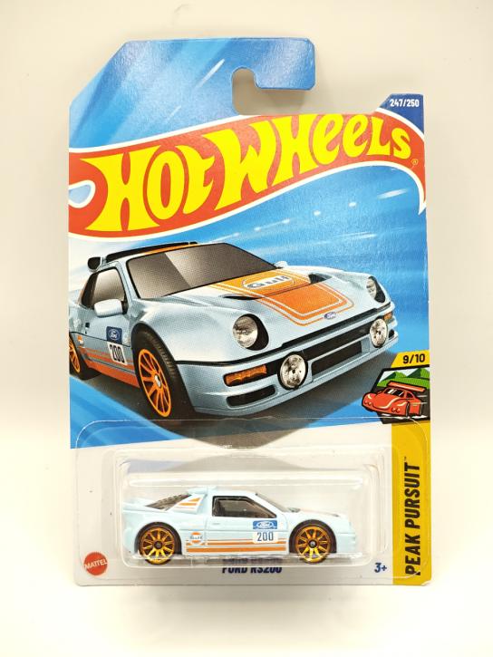 Hot Wheels Ford RS200 Gulf Oil image