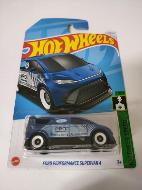 Hot Wheels Ford Performance Supervan 4 Blue image