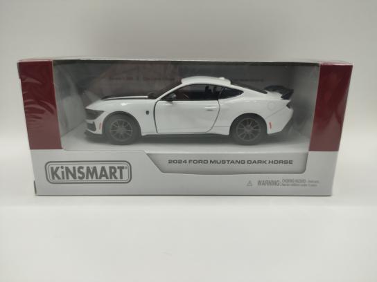 KiNSMART 1/38 Ford Mustang Dark Horse 2024 White image