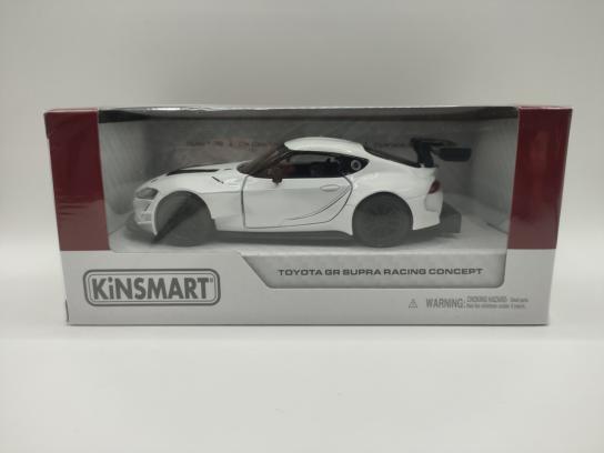 KiNSMART 1/36 Toyota GR Supra Racing Concept White image