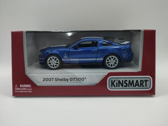 KiNSMART 1/38 Shelby GT500 2007 Blue image