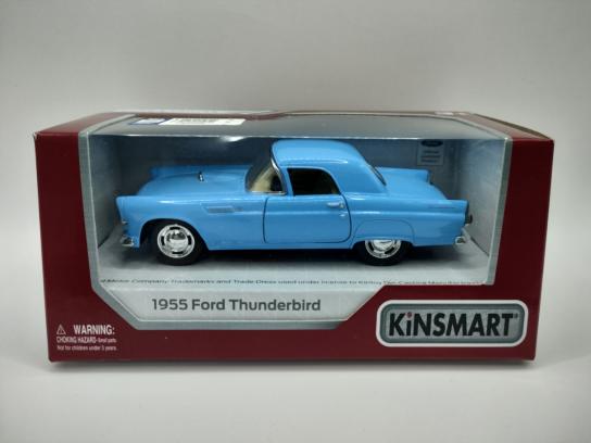 KiNSMART 1/36 Ford Thunderbird 1955 Blue image