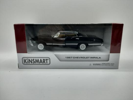 KiNSMART 1/43 Chevrolet Impala 1967 Black image