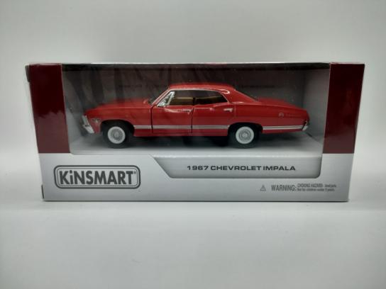 KiNSMART 1/43 Chevrolet Impala 1967 Red image