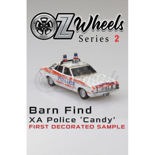 OZ Wheels 1/64 Ford XA Police Falcon GT Barn Find image