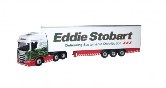 Oxford 1/76 Scania New Generation Box Trailer  image