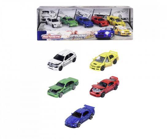 Majorette 1/64 JDM Legends 'Japan Series' 5-Piece Gift Pack image