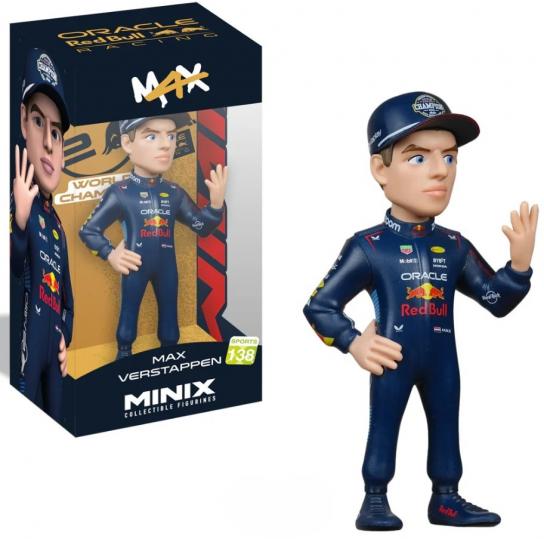 MINIX Max Verstappen Oracle Red Bull Racing Figurine F1 M4X 4xWC image