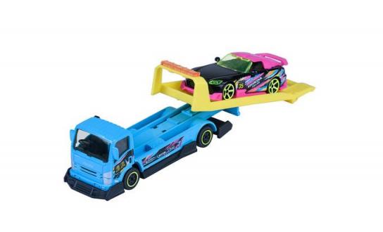 Majorette 1/64 Honda S2000 with Isuzu NPR Transporter 'JDM Series' image