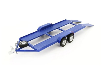 DDA 1/18 Car Transporter Trailer - Blue image