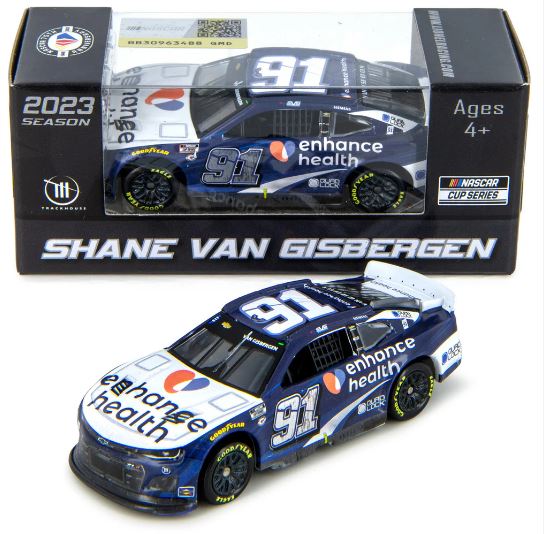  Lionel Racing 1/64 Chevy Camaro ZL1 #91 Shane Van Gisbergen Chicago Winner image